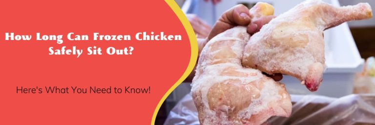 how long can frozen chicken sit out