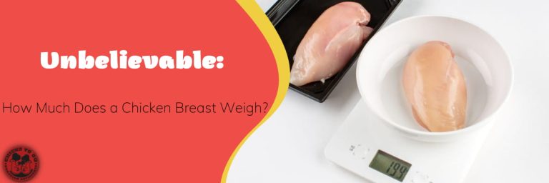 how much does a chicken breast weigh